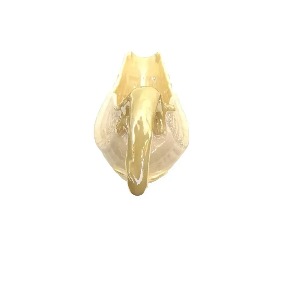 Belleek Ireland Tridacna Shell Limpet Gravy Boat 6th Mark 1965-1980 Porcelain EC
